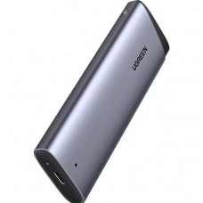Зовнішня кишеня Ugreen CM767 USB 3.2 Gen 2 M.2 NVMe 10 Гбіт/с Сіра (35267)