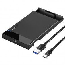 Зовнішня кишеня для 2.5" HDD/SSD Ugreen USB 3.1 US221 Black (50743)