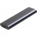 Зовнішня кишеня для SSD M.2 (NVMe) M-Key USB Type-C 3.2 сіра Sandberg (136-39)