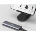 Зовнішня кишеня для SSD M.2 (NVMe) M-Key USB Type-C 3.2 сіра Sandberg (136-39)