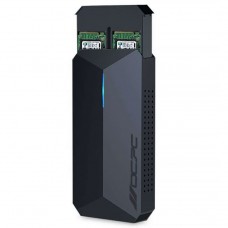 Зовнішня кишеня для SSD M.2 PCIe OCPC AZURRO DUO (OCAZZM2ECSD)