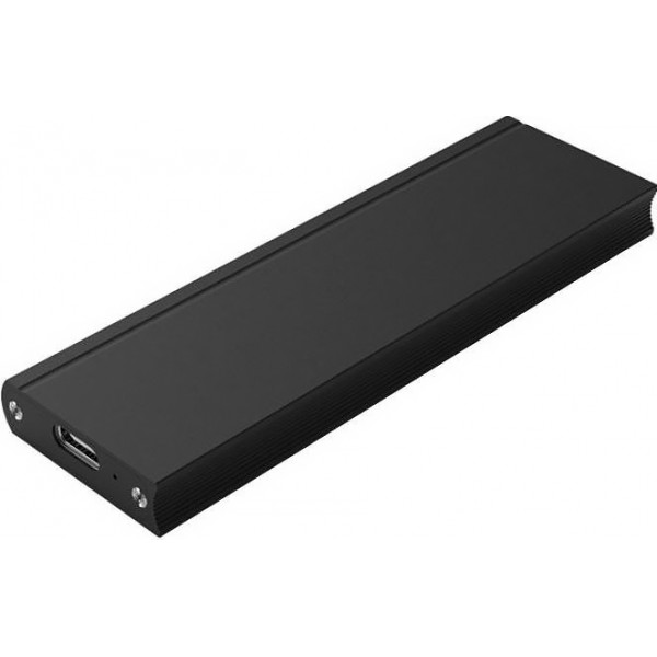 Зовнішня кишеня до M.2 на Type-C USB 3.1 (F) Gen2 10 Gb/s 2TB B key NGFF Black (S1014)
