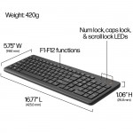 Комплект бездротовий HP 330 мишка і клавіатура Combo чорний (2V9E6AA)