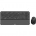 Комплект бездротовий Philips 6000 (клавіатура + мишка) Slim UA 2 4 ГГц/Bluetooth чорний (SPT6607B/00)