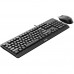Комплект дротовий Philips 6207 (клавіатура + мишка) UA чорний (SPT6207BL/00)