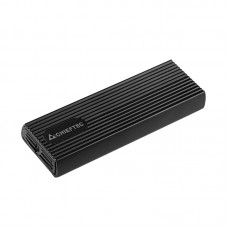 Корпус для M.2 NVME/SATA SSD CHIEFTEC CEB-M2C-TL aluminium USB 3.2 Gen2 Type-C Black RETAIL (CEB-M2C-TL)