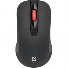 Мишка Defender Nexus MS-195 бездротова 4 кн. до 1600 dpi безшумна чорна (52195)