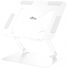 Підставка для ноутбука Laptop Stand 10-17" Aluminum Alloy Media-Tech біла (MT2661W)