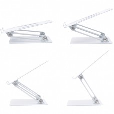 Підставка для ноутбука Laptop Stand 10-17" Aluminum Alloy Media-Tech біла (MT2661W)