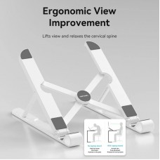 Підставка для ноутбука Laptop X-type Stand White ABS 83-170мм Vention (KDNW0)