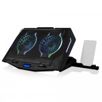Підставка для ноутбука Modecom SILENT FAN MC-CF-21-RGB (PL-MC-CF-21-RGB)