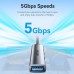 Хаб USB 3.0 1xUSB 3.0/3xUSB 2.0 0.15м 5 Гбіт/с Grey Vention (CKOHB)
