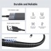 Хаб USB 3.0 4хUSB-A 3.2 Gen1 10Gbps Black CM653 Ugreen (15548)