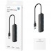 Хаб USB 3.0 Type-A 4хUSB 3.0 чорний Cudy (UH40A)