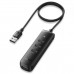 Хаб USB 3.2 Type A 4xUSB 3.2 Активний 1м Чорний CM416 UGREEN (80657)