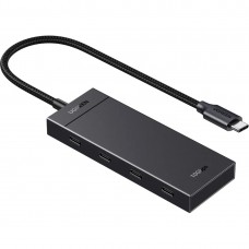 Хаб USB 3.2 Type-C 4хUSB-C 3.2 Gen2 10Gbps Black CM806 Ugreen (35584)
