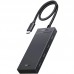 Хаб USB 3.2 Type-C 4хUSB-C 3.2 Gen2 10Gbps PD 100W Black CM806 Ugreen (55334)