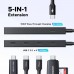 Хаб USB 3.2 Type-C 4хUSB-C 3.2 Gen2 10Gbps PD 100W Black CM806 Ugreen (55334)