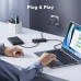 Хаб USB 3.2 Type-C 4хUSB-C 3.2 Gen2 10Gbps PD 100W Black CM806 Ugreen (55334)