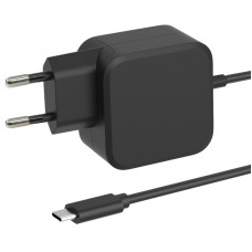Адаптер живлення для ноутбука Xilence 67W GaN USB-C XM067C.B Mini PD Чорний (XM018)
