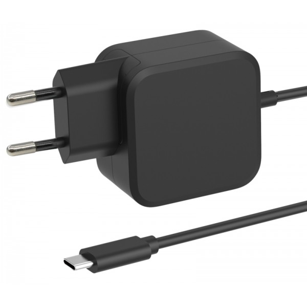 Адаптер живлення для ноутбука Xilence 67W GaN USB-C XM067C.B Mini PD Чорний (XM018)