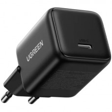 Зарядний пристрій 1xUSB 20W (USB-C) PD GaN Tech X512 Чорний Ugreen (55553) Зарядний пристрій 1xUSB 20W (USB-C) PD GaN Tech X512 Чорний Ugreen (55553)