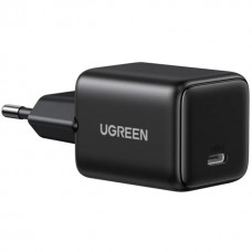 Зарядний пристрій 1xUSB 20W (USB-C) PD GaN Tech X512 Чорний Ugreen (55553) Зарядний пристрій 1xUSB 20W (USB-C) PD GaN Tech X512 Чорний Ugreen (55553)