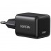 Зарядний пристрій 1xUSB 20W (USB-C) PD GaN Tech X512 Чорний Ugreen (55553)