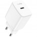 Зарядний пристрій 1xUSB 25W (GaN 1хUSB-C QC+PD 3.0 вилка ЄС для iPhone серії 12 та новіших мод. (CH25)