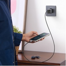 Зарядний пристрій 1xUSB 30W (USB-C) Gan PD Nexode Mini Сірий CD319 Ugreen (90666)