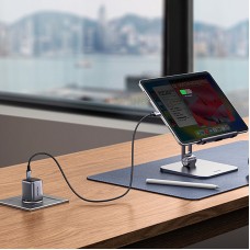 Зарядний пристрій 1xUSB 30W (USB-C) Gan PD Nexode Mini Сірий CD319 Ugreen (90666)