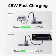 Зарядний пристрій 1xUSB 45W (USB-C) Gan X840 Ugreen (95692B)