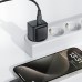 Зарядний пристрій 1xUSB-C 30W Gan A77 mini Fast Charger Black Acefast (6974316282662)