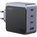 Зарядний пристрій 4xUSB 100W (3xUSB-C+USB-A) Gan Nexode Fast Charger Сірий X565 Ugreen (35043)