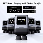Зарядний пристрій 4xUSB 100W (3xUSB-C+USB-A) Gan Robot tech Fast Charger Сірий X688 Ugreen (45515B) Зарядний пристрій 4xUSB 100W (3xUSB-C+USB-A) Gan Robot tech Fast Charger Сірий X688 Ugreen (45515B)