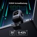 Зарядний пристрій 4xUSB 100W (3xUSB-C+USB-A) Gan Robot tech Fast Charger Сірий X688 Ugreen (45515B)