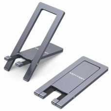 Підставка-трансформер Portable Cell Phone Stand Holder for Desk aluminum alloy Grey Vention (KCZH0)