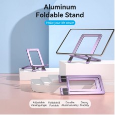 Підставка-трансформер Portable Cell Phone Stand Holder for Desk aluminum alloy Grey Vention (KCZH0)