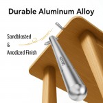 Стилус-ручка для ємнісних екранів 2-в-1 Stylus Pen Gray Aluminum Alloy Type Vention (KQMH0)