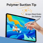 Стилус-ручка для ємнісних екранів 2-в-1 Stylus Pen Gray Aluminum Alloy Type Vention (KQMH0)