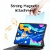 Стилус-ручка для ємнісних екранів 3-в-1 Magnetic Stylus Pen White Aluminum Alloy Type Vention (KQLW0)