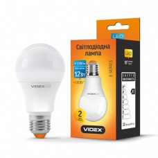 LED лампа VIDEX A60e 12W E27 4100K 220V VL-A60e-12274 (23649)