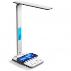 LED лампа настільна Media-Tech LEDITOU MT222 4W 6500K 15W QI з вбудованим WRL біла (MT222)