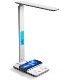 LED лампа настільна Media-Tech LEDITOU MT222 4W 6500K 15W QI з вбудованим WRL біла (MT222) LED лампа настільна Media-Tech LEDITOU MT222 4W 6500K 15W QI з вбудованим WRL біла (MT222)