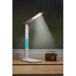 LED лампа настільна Media-Tech LEDITOU MT222 4W 6500K 15W QI з вбудованим WRL біла (MT222) LED лампа настільна Media-Tech LEDITOU MT222 4W 6500K 15W QI з вбудованим WRL біла (MT222)