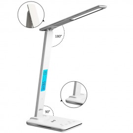 LED лампа настільна Media-Tech LEDITOU MT222 4W 6500K 15W QI з вбудованим WRL біла (MT222) LED лампа настільна Media-Tech LEDITOU MT222 4W 6500K 15W QI з вбудованим WRL біла (MT222)