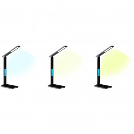 LED лампа настільна Media-Tech LEDITOU MT222K 4W 6500K 15W QI з вбудованим WRL чорна (MT222K) LED лампа настільна Media-Tech LEDITOU MT222K 4W 6500K 15W QI з вбудованим WRL чорна (MT222K)