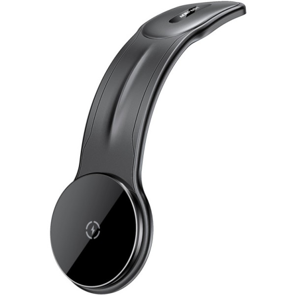 Автомобільне кріплення для смартфона D21 Magnetic wireless (на панель) Velcro Acefast (6974316282907)