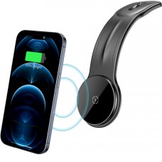 Автомобільне кріплення для смартфона D21 Magnetic wireless (на панель) Velcro Acefast (6974316282907)