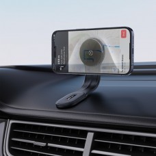 Автомобільне кріплення для смартфона D21 Magnetic wireless (на панель) Velcro Acefast (6974316282907)